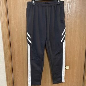Holloway Charcoal Grey Striped Joggers